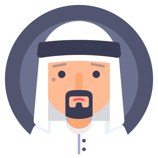 صورة عميل راضٍ